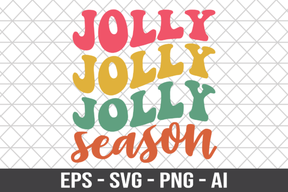 Jolly Season Christmas Retro SVG Review